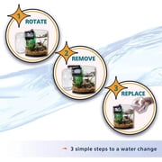 Aqueon LED MiniBow 2.5 SmartClean Aquarium Kit White