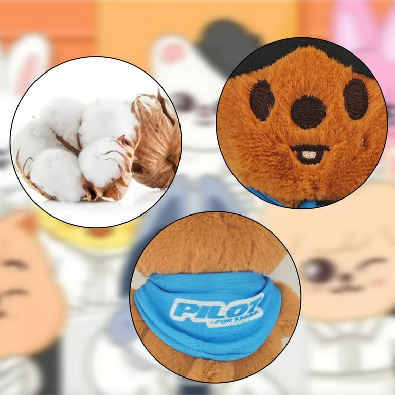 Cute Stray Kids Plush Pilot Toy Funny Stuffed Animal Kpop