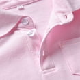 thumbnail image 4 of Letdown Toddler Baby Boy Summer Clothes 2PCS : Casual Lapel Short Sleeve Polo T-Shirt + Solid Color Shorts Summer Outfits 6 12 18 24 Months 2 3 4 5 Years, 4 of 7