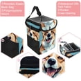thumbnail image 2 of Corgi Foldable Car Garbage Can with Lid, Leak-Proof Mini Trash Can, Hanging Storage Bag - Car Trash Bin for Travel and Commuting, 2 of 6