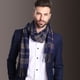 thumbnail image 2 of Chal de moda europea para hombre, Bufanda de tartán cálida, envolturas de algodón a cuadros Sjaal de negocios, Foulard szaliki i chusty, invierno, nuevo Fivean unisex, 2 of 2