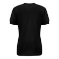 thumbnail image 4 of Womens Casual Cropped T Shirts V Neck Swiss Dot Puff Sleeve Crop Tops Summer Loose Basic Tees Tshirts, 4 of 5