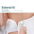 thumbnail image 4 of 6 Pcs Invisible Waist Extender Button,Elastic Extender Buttons,Spring Waistband Adjustment Button,Flexible Collar Neck Extenders,No-Sew Extend Buttons for Dress Shirts Pants Trouser (White), 4 of 7