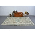 thumbnail image 3 of Vintage Rug, 4.9x8.3 ft Large Rug, Turkish Rug, Antique Rug, Rugs For Bedroom, Green Anatolian Rugs, Large Oushak Rug, 12854, 3 of 10