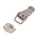 thumbnail image 3 of Tono de plata Pestillo recto cerrojo traccion palanca metal 1.6 ", 3 of 5