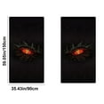 thumbnail image 3 of 100Fens Piece Halloween Scary Window Stickers Lizard Eye Eye Owl Eye Curtains Bedroom Living Room Curtains Halloween Decoration Halloween Ambience Decoration, 3 of 6