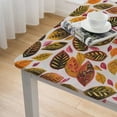 thumbnail image 5 of HAOXIT Square Tablecloth,Stain Wrinkle Resistant Washable Print,for Kitchen Camping Dining () 52*52, 5 of 8