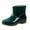Green, variant on Women'S Waterproof Ankle Rain Boots, Trendy Ladies' Waterproof Ankle Boots Women Low-Heeled Buckle Round Toe Shoe Waterproof Middle Tube Rain Boots Women'S Pull-On Rain Boots