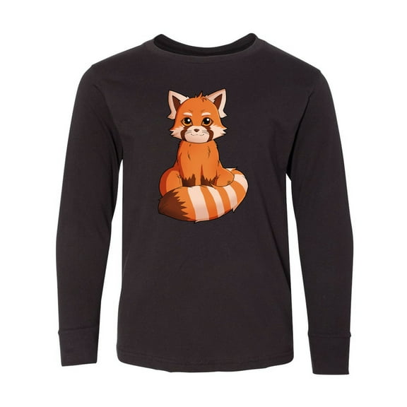 Inktastic Red Panda T-shirt Long Sleeve Youth T-Shirt