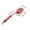 Red #6-1, variant on mtvxesu Crevice Cleaning Brush, Small Stiff Scrub Brushes with Handle for Cleaning, Sink Scrubbing Brush Shower Brush Bathroom Corner Cleaning Brushes Window Track Cleaning Brush 2 PCS