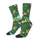 thumbnail image 1 of Balery Vegan Calcetas Largas con Estampado para Hombre y Mujer – Suaves y Transpirables, Talla Única (US 5-11), 1 of 6