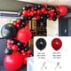 thumbnail image 3 of Kit de arco de guirnalda de Globos dorados rojos y negros, decoración de fiesta de cumpleaños del Día de San Valentín, 18, 21, 30, 40, 50, 1 Juego, 3 of 4