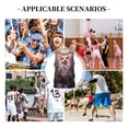 thumbnail image 6 of Naloa Dog in Lavender Flowers Basketball Jersey Reversible Men's Mesh Athletic Sports Shirts Training Practice S-4XLSmall, 6 of 6