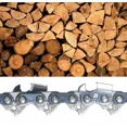 thumbnail image 5 of 24 Inch Chainsaw CHAIN, 3/8" Pitch .063" Gauge, 84 Drive Link, Full Chisel Chain, Fit for Husqvarna 298, 3120 (XP), 365, 371, 372 (XP,XPG,XPW), 380, 385 (XP,XPG,XPW) (3 Chains), 5 of 12