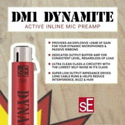 sE Electronics DM1 Dynamite Active In-line Mic Preamp with +28dB Gain