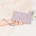 thumbnail image 6 of GAEKEAO Womens Wallet RFID Blocking Leather Wristlet Purse Large Capacity Card Holder Long Ladies Wallet Zip Around Clutch, 6 of 7