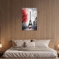 thumbnail image 3 of ZHONGYUTONG Paris Canvas Wall Art Eiffel Tower Pictures Wall Decor Living Room Painting Framed (20.00" x 30.00"), 3 of 5