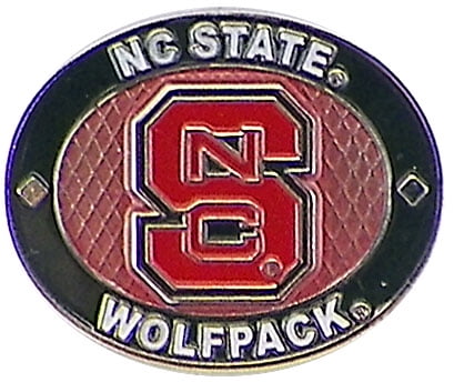 North Carolina State Wolfpack Oval Pin by