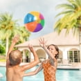 thumbnail image 3 of ArtCreativity Durable Colorful Inflatable Plastic Beach Balls - Pack of 12, 3 of 7