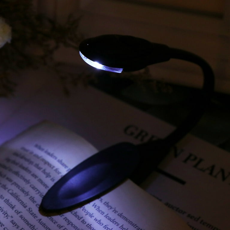 2Pcs Stylish Flexible Portable Travel Book Reading Light