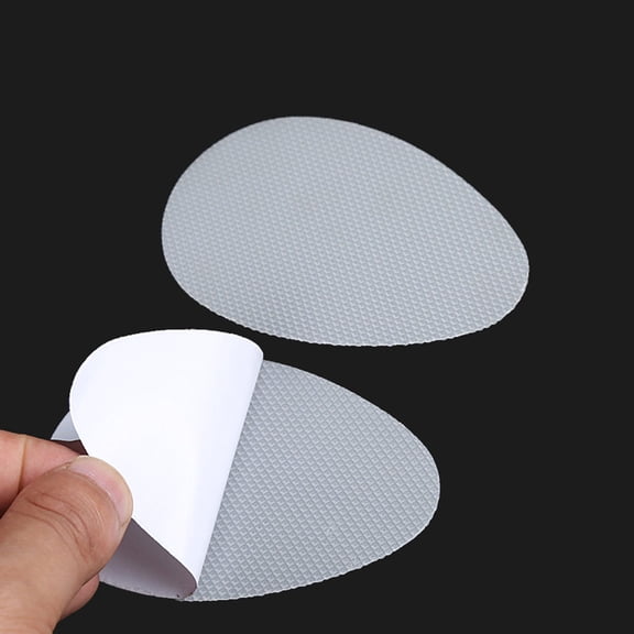 ULTNICE 1Pair High Heel Sole Sticker White Non Slip Shoe Pads for Boots Sandals Shoes