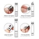 thumbnail image 2 of Juego de 15 piezas de manicura y pedicura Juego de cortaúñas profesional para cejas Labymos  Natural, 2 of 6
