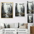 thumbnail image 4 of Designart "Finding Serenity on a Meandering Forest Road" Landscape & Nature Canvas Wall Art, 4 of 5