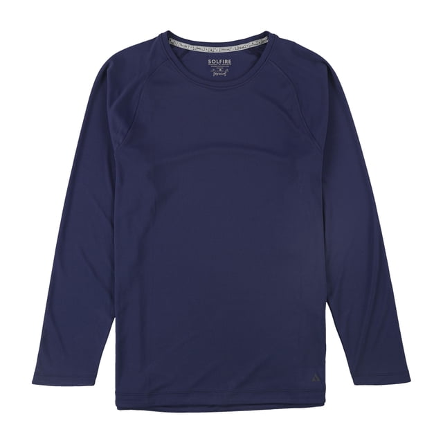 SOLFIRE Tyler Basic Camiseta para hombre, azul, pequeña