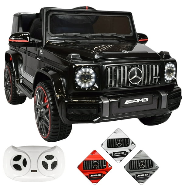 Camioneta Mercedes-Benz Montable Eléctrico Control Remoto 12v JOYKOO Negro