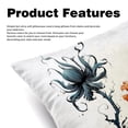 thumbnail image 2 of Ink Plants Pillow Covers Set of 2 with Unique Patterns - Available in 16x16, 18x18, and 20x20 Inches for Various Occasions - Pillow Inserts Included, 2 of 6
