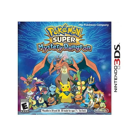 Nintendo 102419A Pokemon Super Mystery Dungeon (Nintendo 3DS) *The DLC (Downloadable Content)  Trials/Subscriptions may or may not be included and are not guaranteed to work*