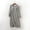 Black, variant on SCSAlgin Womens Sleep Shirts Striped Casual Loose Thin Large Size Dress With Chest Pad Long Sleeve Gown