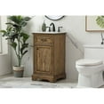 thumbnail image 2 of 19 inch single bathroom vanity in driftwood, 2 of 8