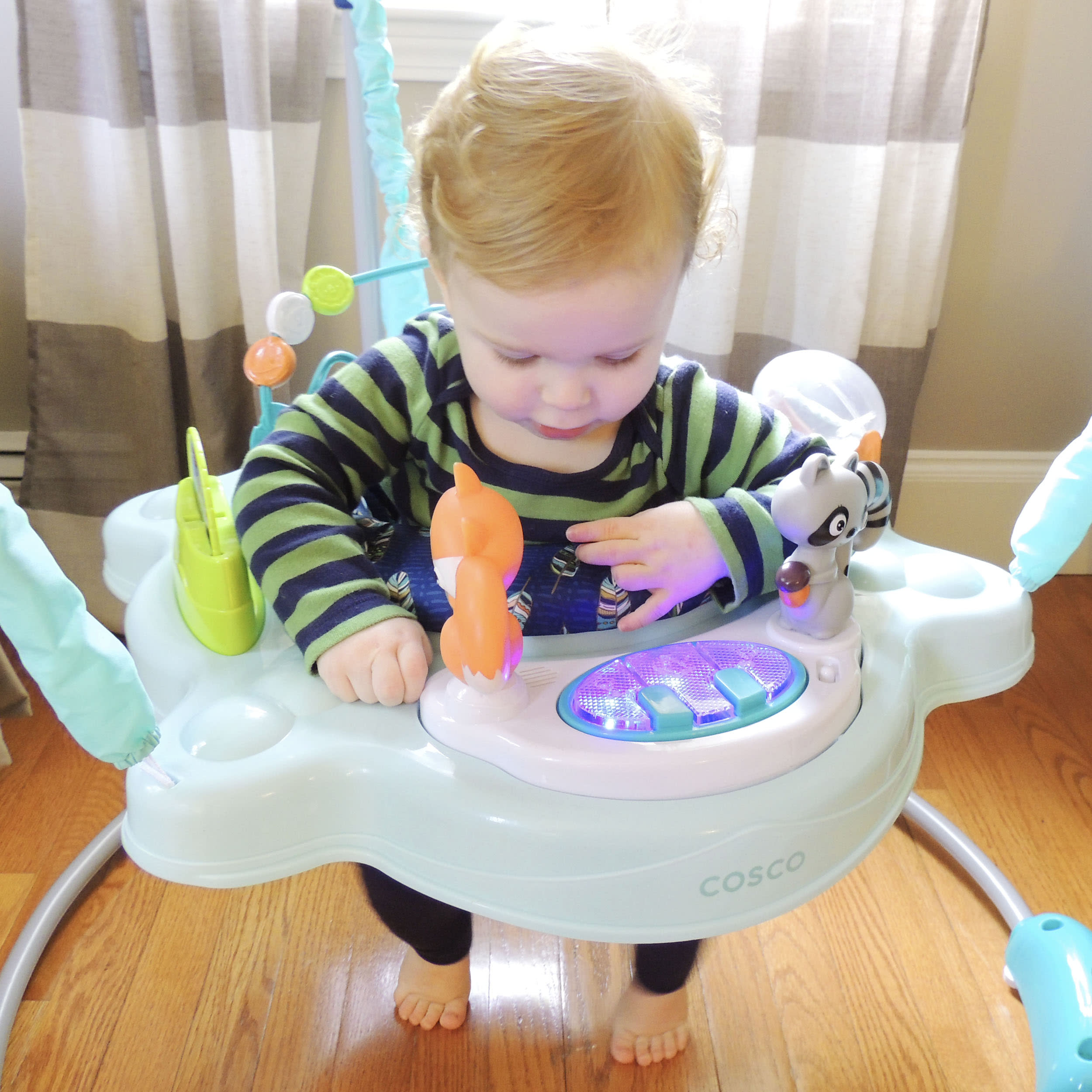 Cosco Jump, Spin & Play Activity Center, Featherly