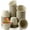 Brown, variant on 100 Pack Natural Bagasse Fiber Bowls,4oz Small Disposable Paper Bowls Microwavable Safe Sample Snack Cups Charcuterie Serving Cups for Sauce Portion Condiment Ice Cream Desserts