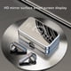 thumbnail image 2 of Inteprter 1 par de auriculares inalámbricos IPX7 Auriculares impermeables Auriculares con micrófono Cables de audio/vídeo Negro, 2 of 6