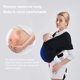 thumbnail image 2 of Baby Wrap, Baby Carrier Sling, Funda de lactancia ajustable, Baby Sling, Perfecto para bebés recién nacidos y niños de hasta 16 kg Sincero  Hogar, 2 of 5
