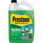 Prestone AS657-6PK Bug Wash Windshield Washer Fluid, 1 Gallon (Pack of 6)