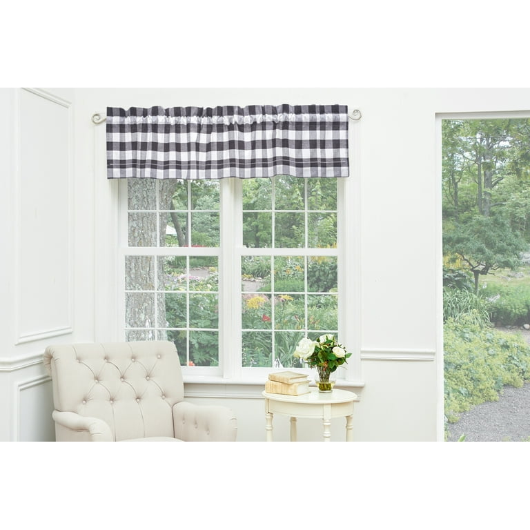 Franklin Buffalo Check Kitchen & Table Linens - Black and White