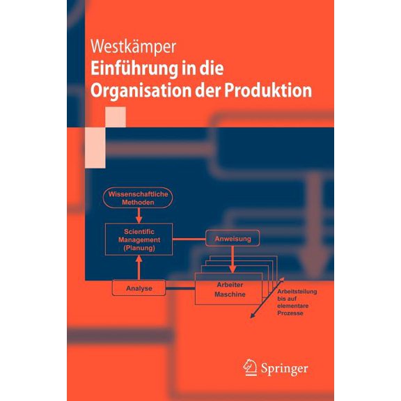 Springer-Lehrbuch Einführung in Die Organisation Der Produktion, (Paperback)