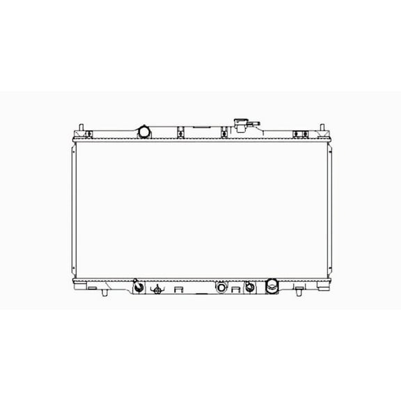 Radiator Fits 1977 Ford Pinto