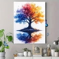 thumbnail image 4 of Qisvanset Framed Canvas Wall Art, 12x16 Inch Colorful Psalm Watercolor Pastor Gift Print, 4 of 5