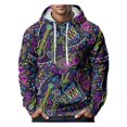 Hoodie Men Streetwear Long Sleeve Fashion Casual 3D Printed Hooded