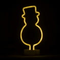 thumbnail image 4 of LED Neon Signs Neon Night Light Sign for Party Supplies Girls Room Decoration Accessory (Snowman), 4 of 7