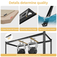 thumbnail image 4 of REIBII 2400LBS Storage Shelves Heavy Duty Metal Shelves for Storage Adjustable Garage Shelves,48" W X 24" D X 60" H, 4 of 8