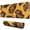 Yellow and Brown, variant on Long Mouse Pads for Desk,Animal Print Pattern Desk Mats on Top Of Desks, Desk Mouse Pad Extra Large with 3mm Non-Slip Base and Stitched Edge for Gaming,Office,Work,Home 31.5"x11.8"
