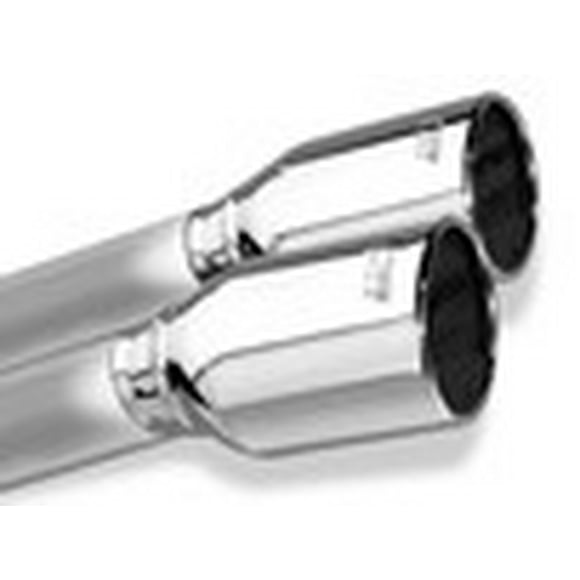 Borla Kit de Système d'Échappement 140595 Système de Dossier en S; Acier Inoxydable T-304; avec Silencieux; Diamètre de Tuyau de 3 Pouces à Diamètre de Tuyau de 2-1/4 Pouces; Échappement Simple avec Double Sortie; Sortie Arrière Double