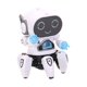 thumbnail image 2 of Juguetes de piscina, juguetes para bebés, juguetes para niños pequeños, juguetes de robot bailarín de seis garras, luces, música, educación temprana, regalos para niños, robot de control remoto, 2 of 2