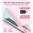 thumbnail image 4 of Farery Chill Set rizador de aire suave: flujo de aire suave para un peinado rápido y rizos duraderos, bloqueo del estilo con rejillas de ventilación, alisador y rizador de cabello 2 en 1 con barril la, 4 of 5