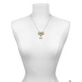 thumbnail image 3 of Delight Jewelry Silvertone Kiss Me ''I'm Magically Delicious'' Multi-Colored Crystal Mom Charm Necklace, 3 of 5